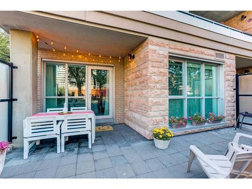108-788 12 Avenue Sw, Calgary, AB - Outdoor With Deck Patio Veranda