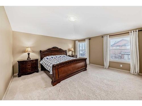 347 Silverado Boulevard Sw, Calgary, AB - Indoor Photo Showing Bedroom