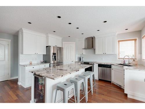 138 Rocky Ridge Circle Nw, Calgary, AB - Indoor Photo Showing Kitchen With Upgraded Kitchen