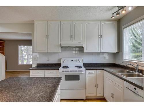 655 Woodpark Boulevard Sw, Calgary, AB - Indoor Photo Showing Kitchen With Double Sink