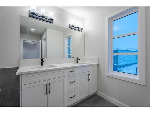 134 Alpine Drive Sw, Calgary, AB - Indoor Photo Showing Bathroom