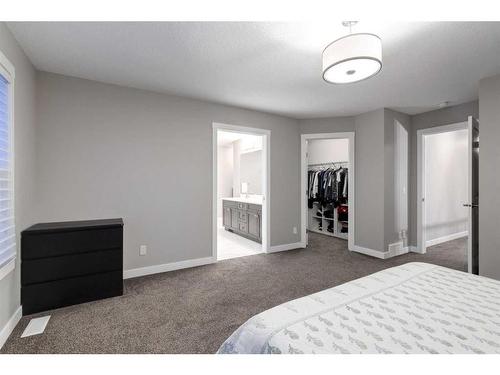 242 West Grove Point Sw, Calgary, AB - Indoor Photo Showing Bedroom