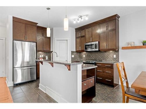90 Royal Oak Drive Nw, Calgary, AB - Indoor Photo Showing Kitchen With Upgraded Kitchen