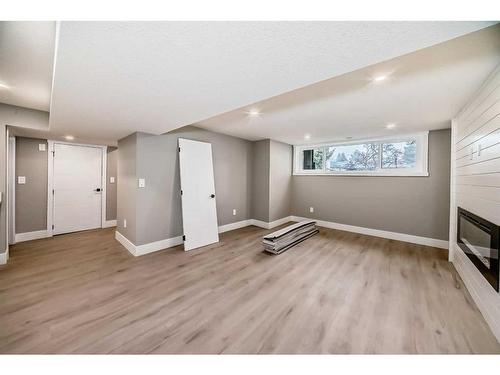 3403 Boulton Road Nw, Calgary, AB - Indoor With Fireplace