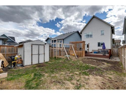 77 Amery Crescent, Crossfield, AB - Outdoor With Deck Patio Veranda With Exterior