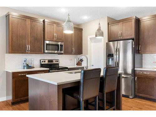 276 Walden Parade Se, Calgary, AB - Indoor Photo Showing Kitchen With Upgraded Kitchen