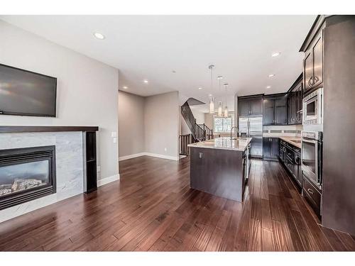 4324 70 Street Nw, Calgary, AB - Indoor With Fireplace