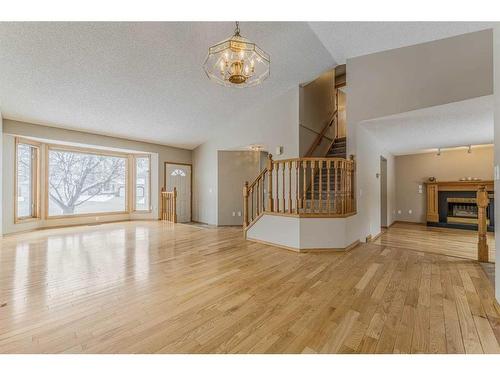 339 Citadel Hills Place Nw, Calgary, AB - Indoor With Fireplace