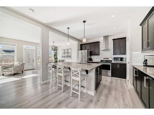 6 Legacy Glen Terrace Se, Calgary, AB - Indoor Photo Showing Kitchen With Stainless Steel Kitchen With Upgraded Kitchen