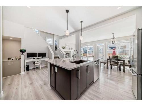 6 Legacy Glen Terrace Se, Calgary, AB - Indoor Photo Showing Kitchen With Upgraded Kitchen