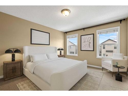 31 Bridleridge Green Sw, Calgary, AB - Indoor Photo Showing Bedroom
