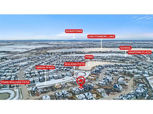 219 Kinniburgh Loop, Chestermere, AB - Outdoor With View