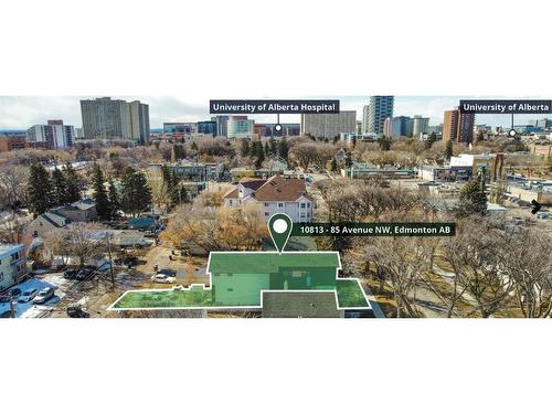 10706 & 10813 85 Avenue Nw, Edmonton, AB - Outdoor With View