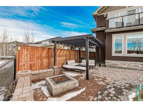 39 Silverado Crest Place Sw, Calgary, AB - Outdoor With Deck Patio Veranda