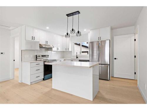 6231 4 Street Ne, Calgary, AB - Indoor Photo Showing Kitchen With Upgraded Kitchen