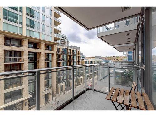503-108 Waterfront Court Sw, Calgary, AB - Outdoor With Balcony With Exterior