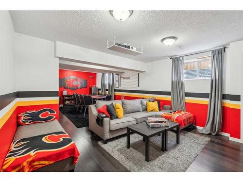 24 Taralake Street Ne, Calgary, AB - Indoor Photo Showing Living Room