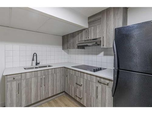 133 Taravista Crescent Ne, Calgary, AB - Indoor Photo Showing Kitchen With Double Sink