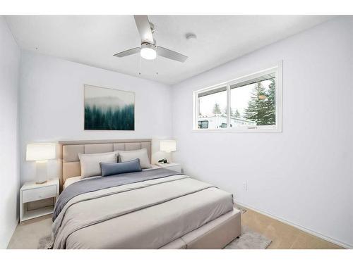 216 Silver Brook Way Nw, Calgary, AB - Indoor Photo Showing Bedroom