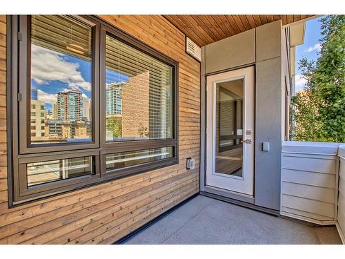 207-120 18 Avenue Sw, Calgary, AB - Outdoor With Deck Patio Veranda With Exterior