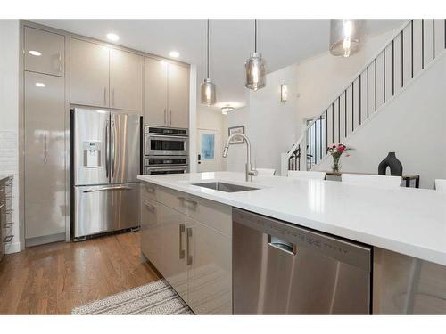 4210 18 Street Sw, Calgary, AB - Indoor Photo Showing Kitchen With Upgraded Kitchen