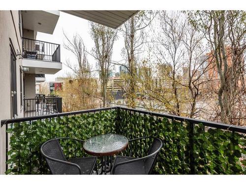 304-138 18 Avenue Se, Calgary, AB - Outdoor With Balcony With Exterior