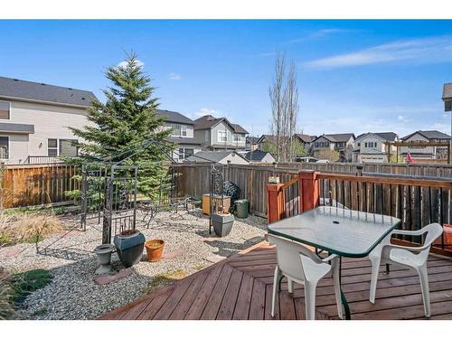 138 Silverado Creek Crescent Sw, Calgary, AB - Outdoor With Deck Patio Veranda With Exterior