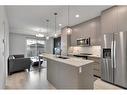 1130-76 Cornerstone Passage Ne, Calgary, AB  - Indoor Photo Showing Kitchen With Double Sink With Upgraded Kitchen 