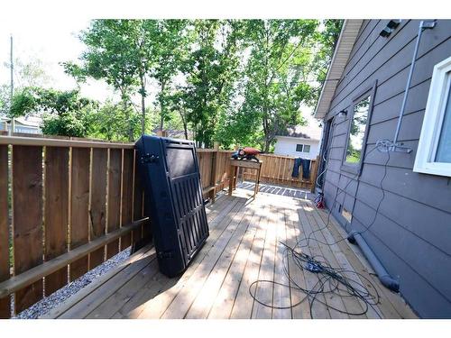 359 48 Avenue West, Claresholm, AB - Outdoor With Deck Patio Veranda With Exterior