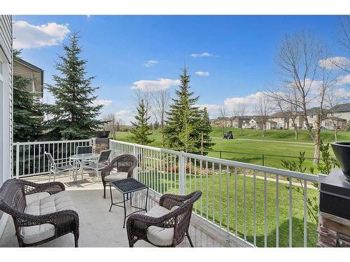 119 Crystal Green Drive, Okotoks, AB - Outdoor With Deck Patio Veranda With Exterior