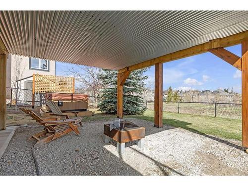 36 Elmont Green Sw, Calgary, AB - Outdoor With Deck Patio Veranda