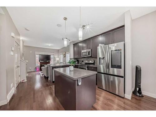 65 Skyview Springs Circle Ne, Calgary, AB - Indoor Photo Showing Kitchen With Upgraded Kitchen