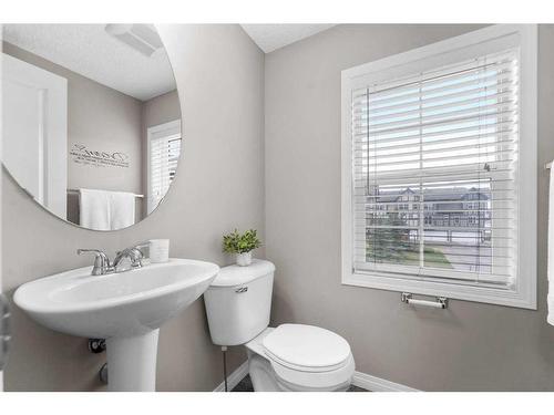181 New Brighton Villas Se, Calgary, AB - Indoor Photo Showing Bathroom