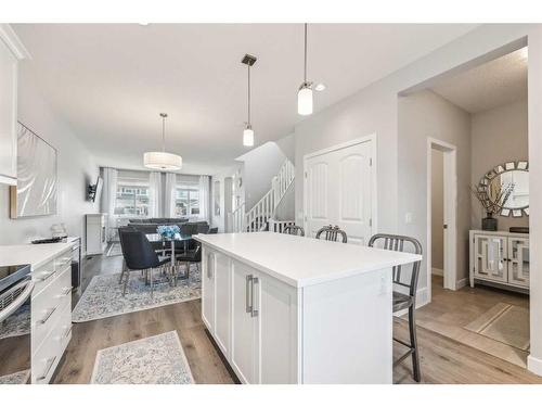 63 Legacy Glen Row Se, Calgary, AB - Indoor Photo Showing Kitchen With Upgraded Kitchen