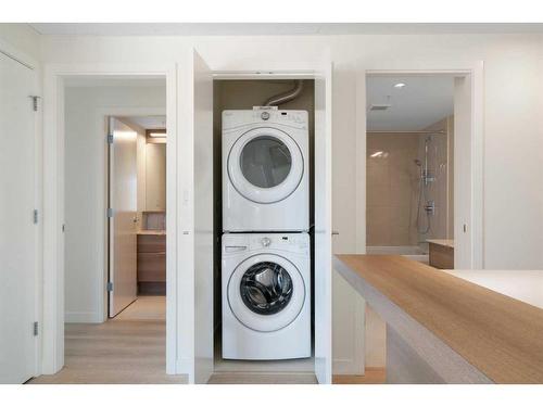 207-138 Waterfront Court Sw, Calgary, AB - Indoor Photo Showing Laundry Room