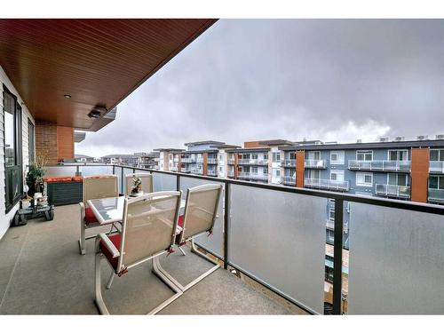605-122 Mahogany Centre Se, Calgary, AB - Outdoor With Balcony With Exterior
