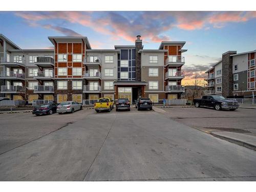 4411-302 Skyview Ranch Drive Ne, Calgary, AB - Outdoor With Balcony With Facade
