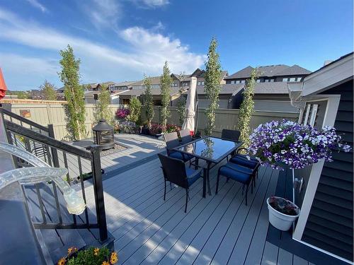 1245 Coopers Drive Sw, Airdrie, AB - Outdoor With Deck Patio Veranda With Exterior