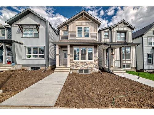 44 Heirloom Crescent Se, Calgary, AB - Outdoor With Facade