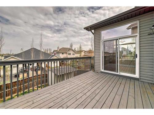 161 Cranwell Bay Se, Calgary, AB - Outdoor With Deck Patio Veranda With Exterior
