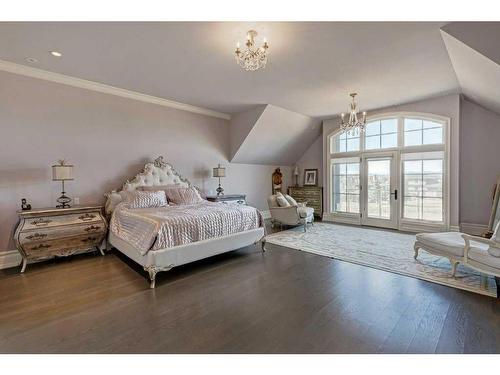 9 Swift Creek Green, Rural Rocky View County, AB - Indoor Photo Showing Bedroom