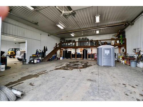 272011 Range Road 275, Rural Rocky View County, AB - Indoor Photo Showing Garage