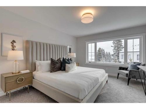468 Discovery Place Sw, Calgary, AB - Indoor Photo Showing Bedroom