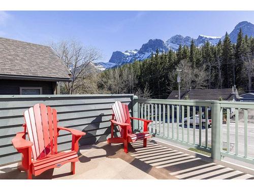 262B Three Sisters Drive, Canmore, AB - Outdoor With Deck Patio Veranda