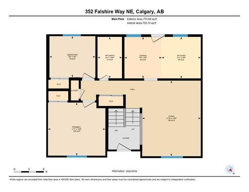 352 Falshire Way Ne, Calgary, AB - Outdoor With Exterior