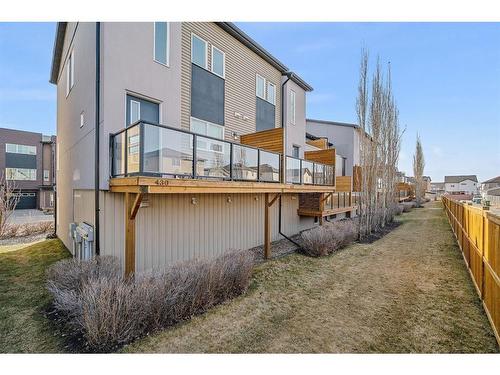 432 Covecreek Circle Ne, Calgary, AB - Outdoor With Deck Patio Veranda