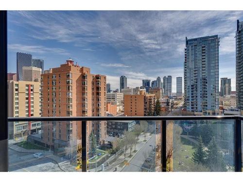 903-303 13 Avenue Sw, Calgary, AB - Outdoor With Balcony With View
