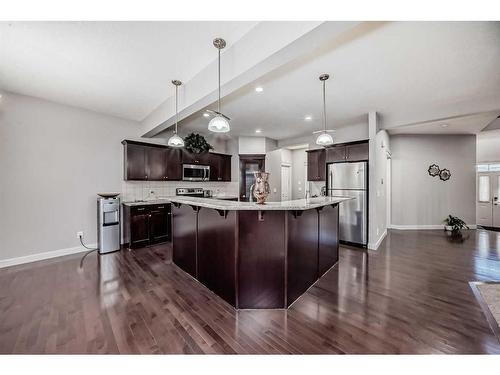 314 Evanston Drive Nw, Calgary, AB - Indoor Photo Showing Kitchen With Stainless Steel Kitchen With Upgraded Kitchen