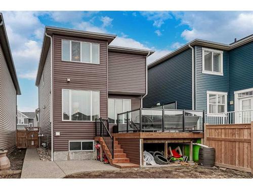 54 Evanscrest Common Nw, Calgary, AB - Outdoor With Deck Patio Veranda With Exterior