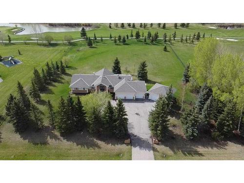 39 Bearspaw Meadows Court, Rural Rocky View County, AB - Outdoor With Facade